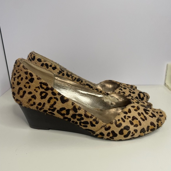 Steven By Steve Madden Leopard Print Heels - Picture 2 of 6